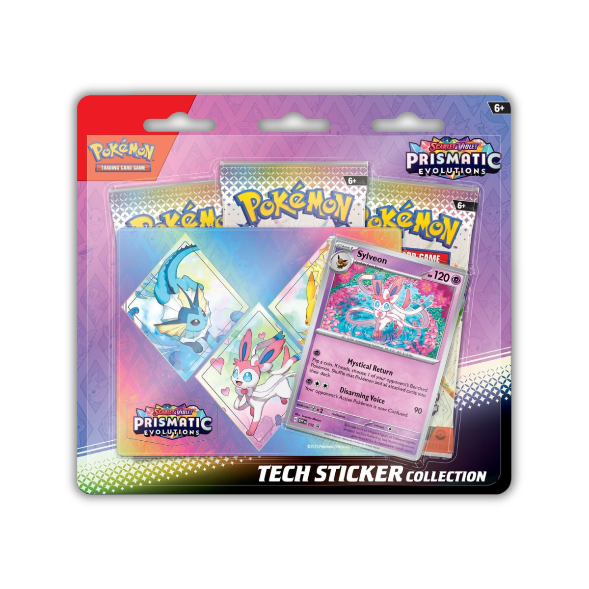 Pokémon TCG: Prismatic Evolution SV8.5 Elite Trainer Box / Binder / Poster / Tech Sticker Collection (English)-Binder Collection-The Pokémon Company International-Ace Cards & Collectibles