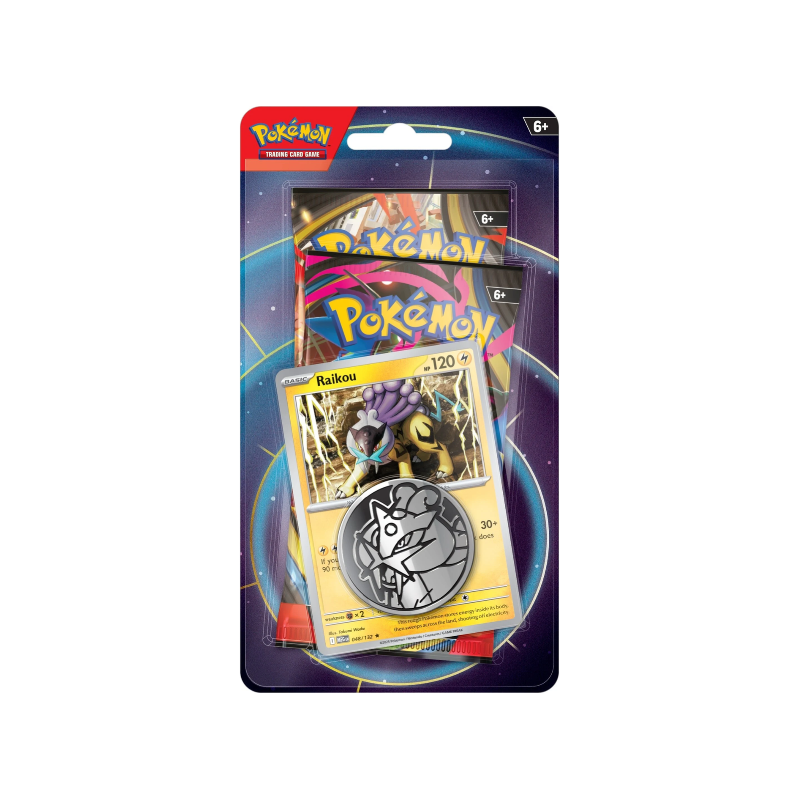 Pokemon TCG: Raikou 2 Pack Blister-The Pokemon Company International-Ace Cards & Collectibles