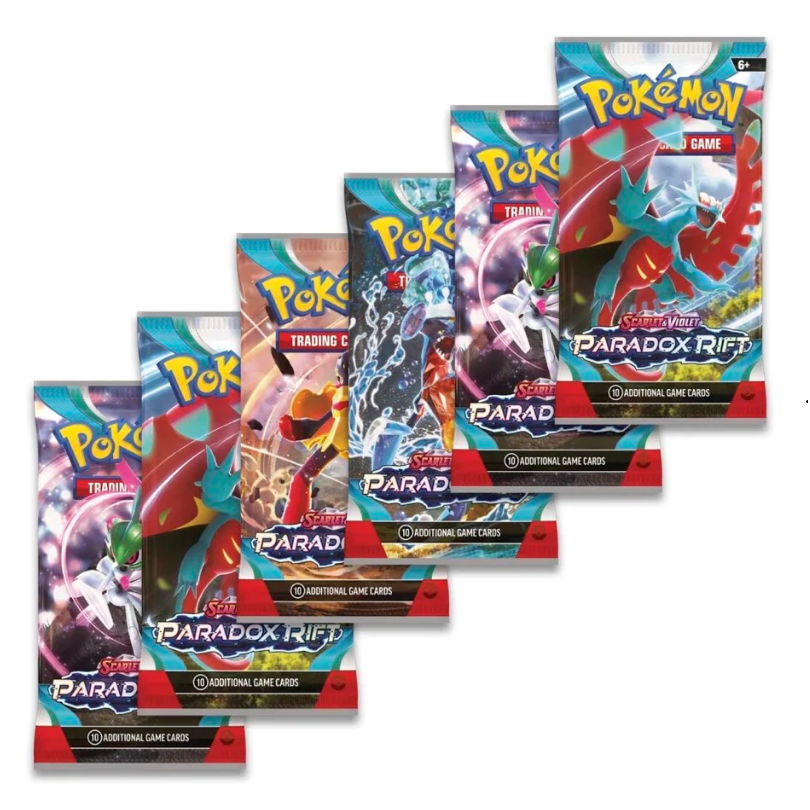 Pokemon TCG: SV04 Paradox Rift Booster Bundle (6 packs)-The Pokémon Company International-Ace Cards & Collectibles