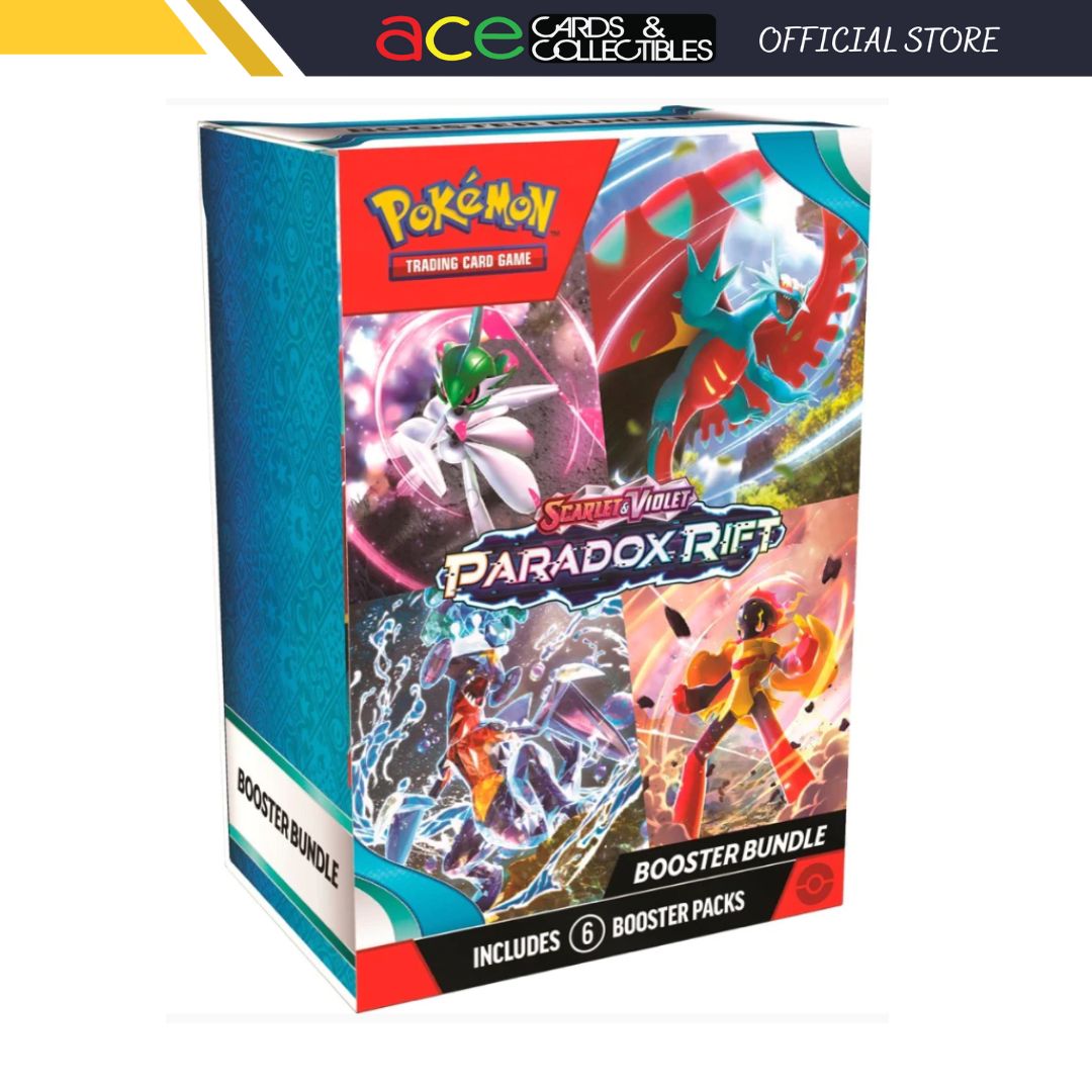 Pokemon TCG: SV04 Paradox Rift Booster Bundle (6 packs)-The Pokémon Company International-Ace Cards &amp; Collectibles