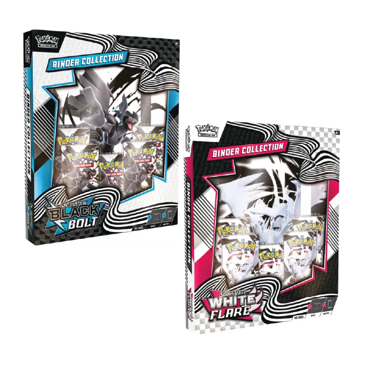 Pokemon TCG: SV10.5 Binder Collection Black Bolt & White Flare-Black Bolt-The Pokémon Company International-Ace Cards & Collectibles