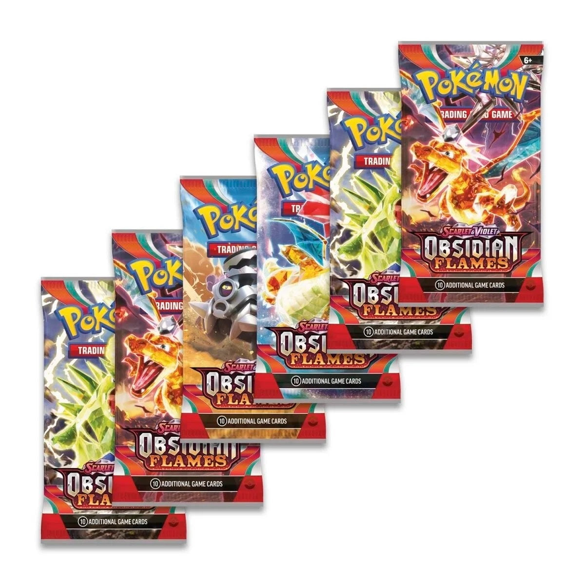 Pokemon TCG: SV3 Obsidian Flames Booster Bundle (6 packs)-The Pokémon Company International-Ace Cards &amp; Collectibles