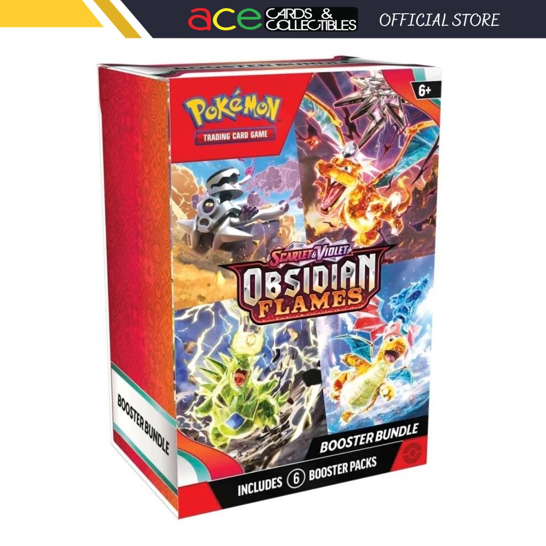 Pokemon TCG: SV3 Obsidian Flames Booster Bundle (6 packs)-The Pokémon Company International-Ace Cards &amp; Collectibles