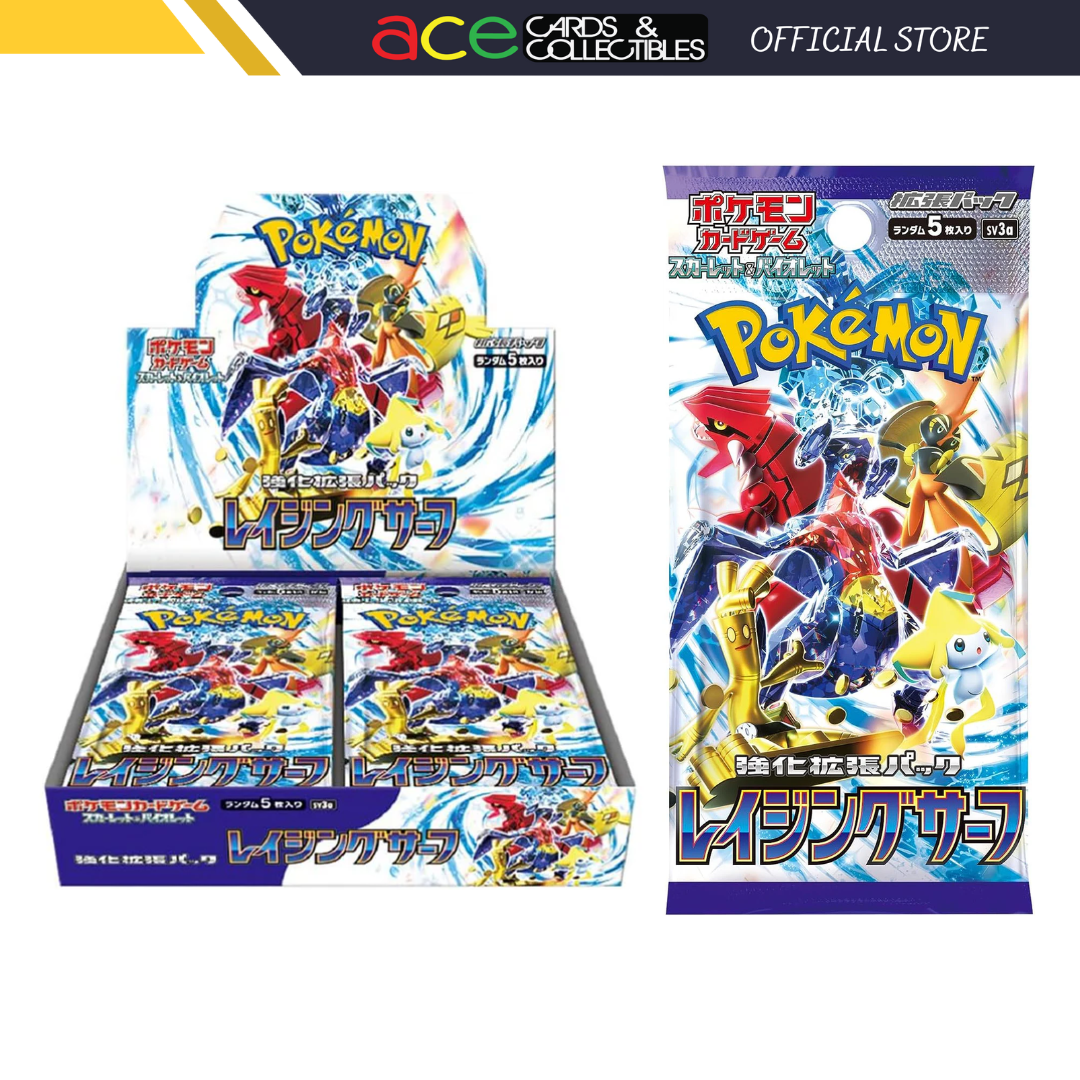 Pokémon TCG: SV3a Raging Surf (Japanese)-Single Pack (Random)-The Pokémon Company International-Ace Cards &amp; Collectibles