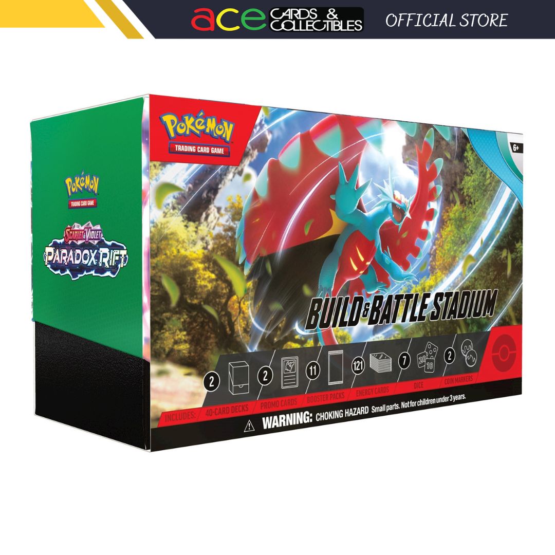 Pokemon TCG: SV4 Paradox Rift Build &amp; Battle Stadium-The Pokémon Company International-Ace Cards &amp; Collectibles