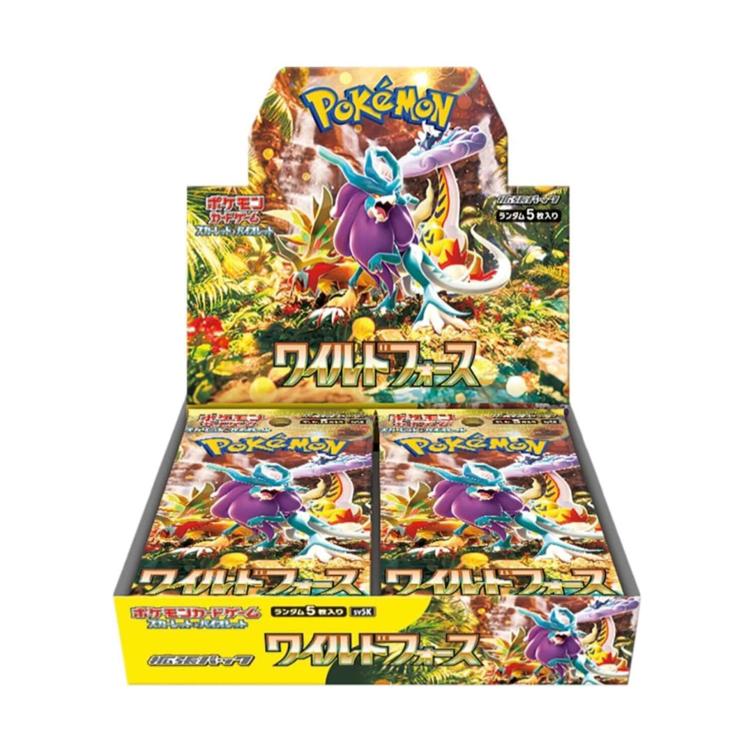 Pokémon TCG: SV5k Wild Force (Japanese)-Booster Box (30packs)-The Pokémon Company International-Ace Cards &amp; Collectibles