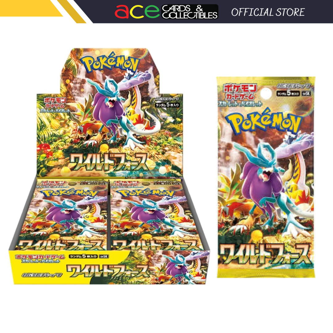 Pokémon TCG: SV5k Wild Force (Japanese)-Single Pack (Random)-The Pokémon Company International-Ace Cards &amp; Collectibles