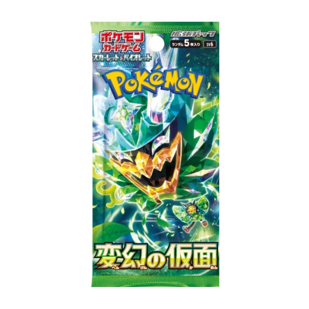 Pokémon TCG: SV6 Mask Of Change (Japanese)-Single Pack (Random)-The Pokémon Company International-Ace Cards &amp; Collectibles