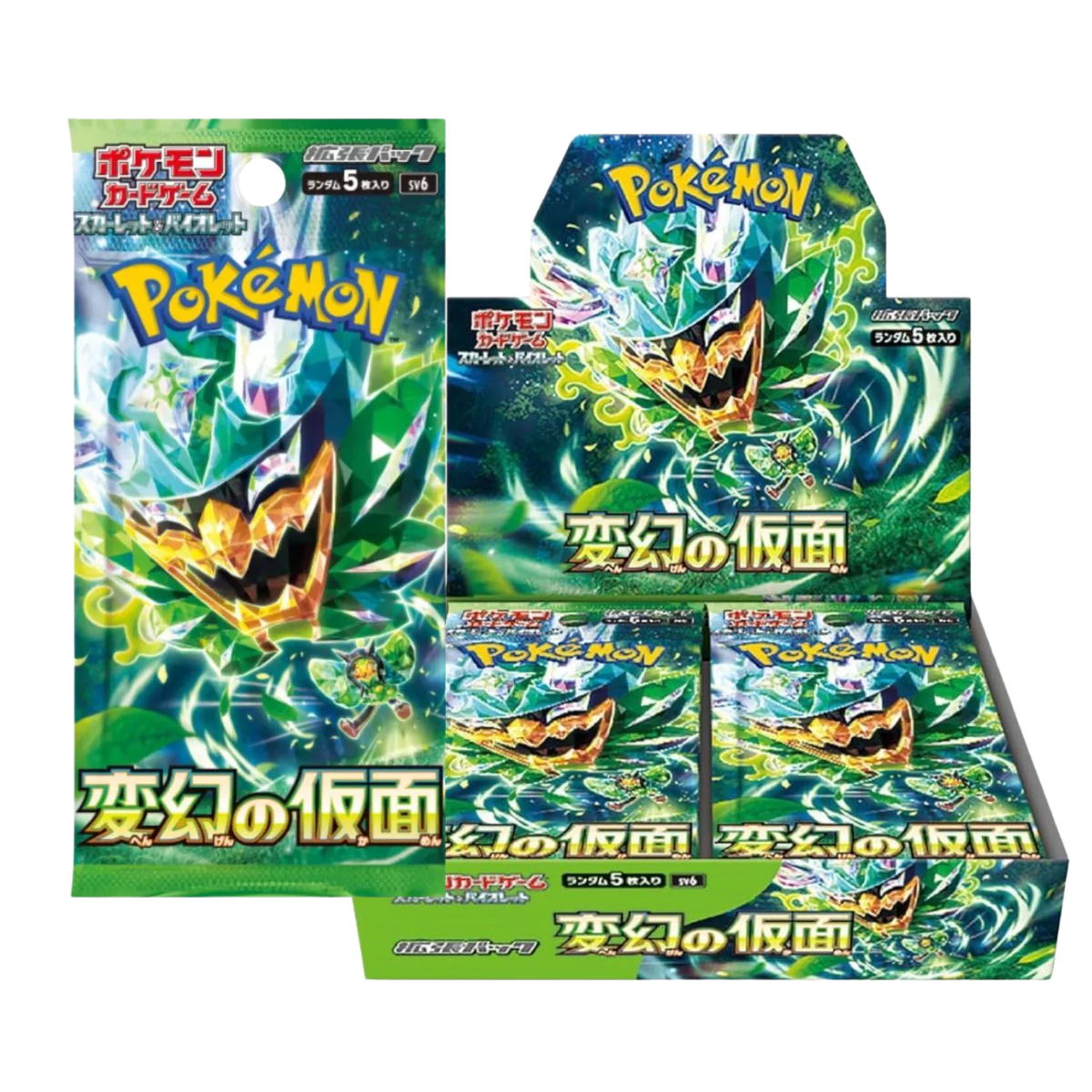 Pokemon TCG: SV6 Mask Of Change (Japanese)-Single Pack (Random)-The Pokémon Company International-Ace Cards & Collectibles