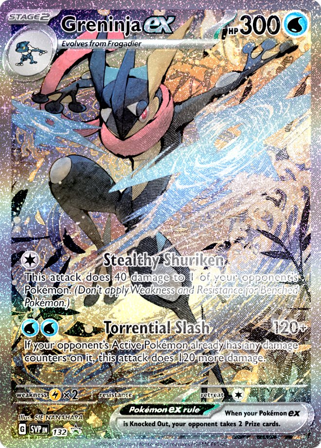 Pokemon TCG: SV6.5 Shrouded Fable EX Special Collection Assorted (Greninja/Kingdra EX)-Greninja EX-The Pokémon Company International-Ace Cards &amp; Collectibles