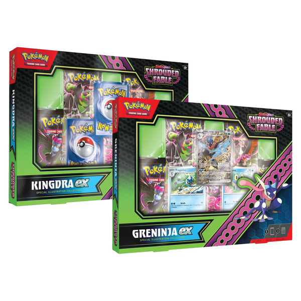 Pokemon TCG: SV6.5 Shrouded Fable EX Special Collection “Greninja & Kingdra EX”-Greninja EX-The Pokémon Company International-Ace Cards & Collectibles