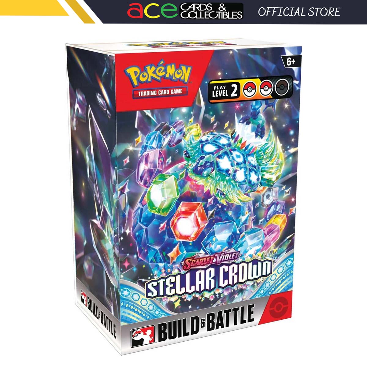 Pokemon TCG: SV7 Stellar Crown Build &amp; Battle Box-The Pokémon Company International-Ace Cards &amp; Collectibles