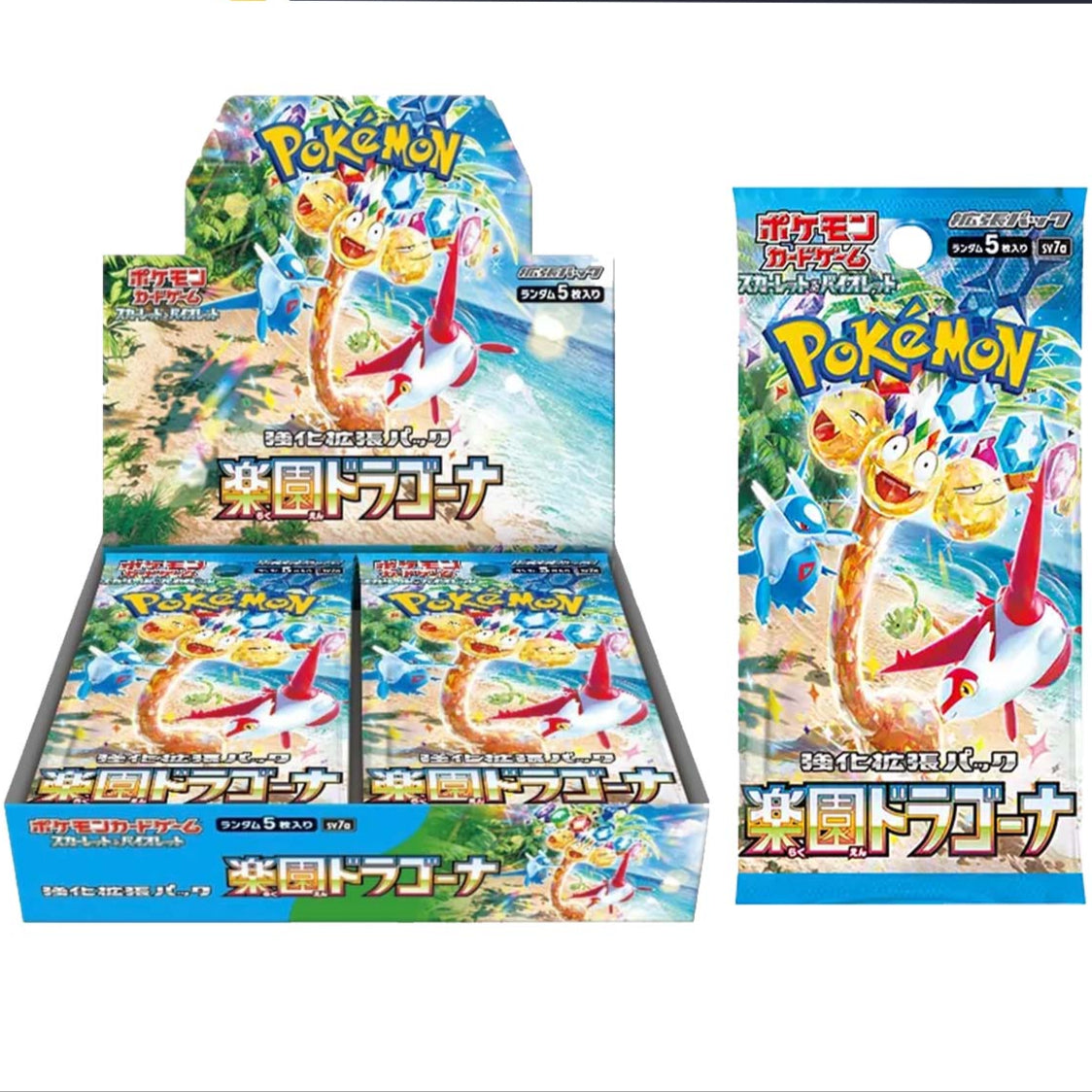 Pokemon TCG: SV7a Paradise Dragona (Japanese)-Single Pack (Random)-The Pokémon Company International-Ace Cards & Collectibles
