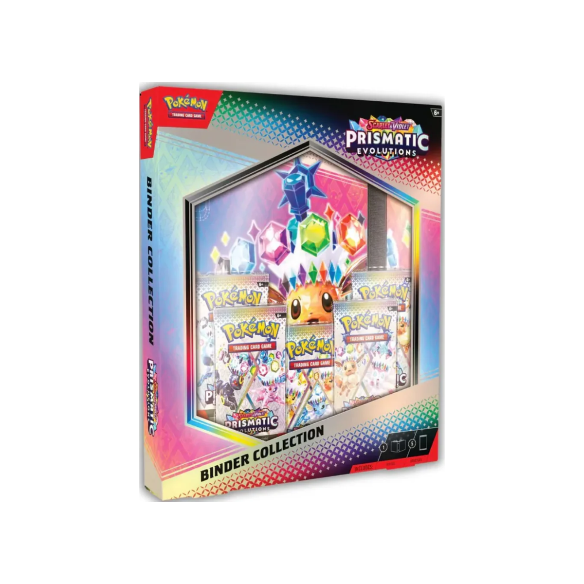 Pokemon TCG: SV8.5 Binder Collection Prismatic Evolution-The Pokémon Company International-Ace Cards & Collectibles