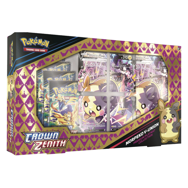 Pokemon TCG: SWSH12.5 Crown Zenith Morpeko V-Union Premium Playmat Collection-The Pokémon Company International-Ace Cards & Collectibles