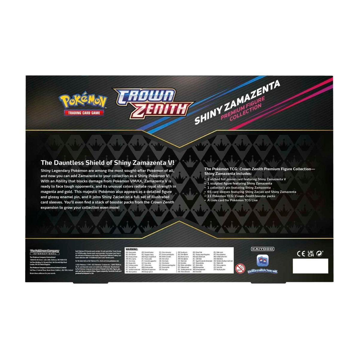 Pokemon TCG: SWSH12.5 Crown Zenith Premium Figure Collection-Both Design-The Pokémon Company International-Ace Cards &amp; Collectibles