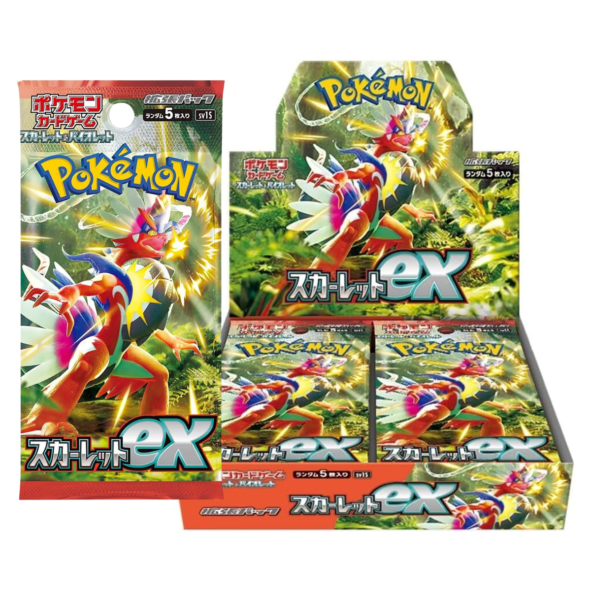 Pokemon TCG: Scarlet Ex Booster SV1S (Japanese)-Single Pack (Random)-The Pokémon Company International-Ace Cards & Collectibles