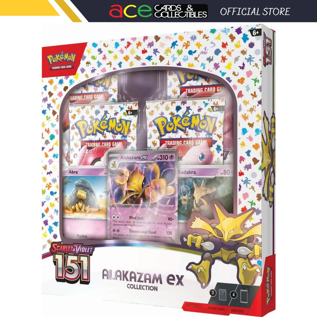 Pokémon TCG: Scarlet &amp; Violet 151 Alakazam EX Collection-The Pokémon Company International-Ace Cards &amp; Collectibles