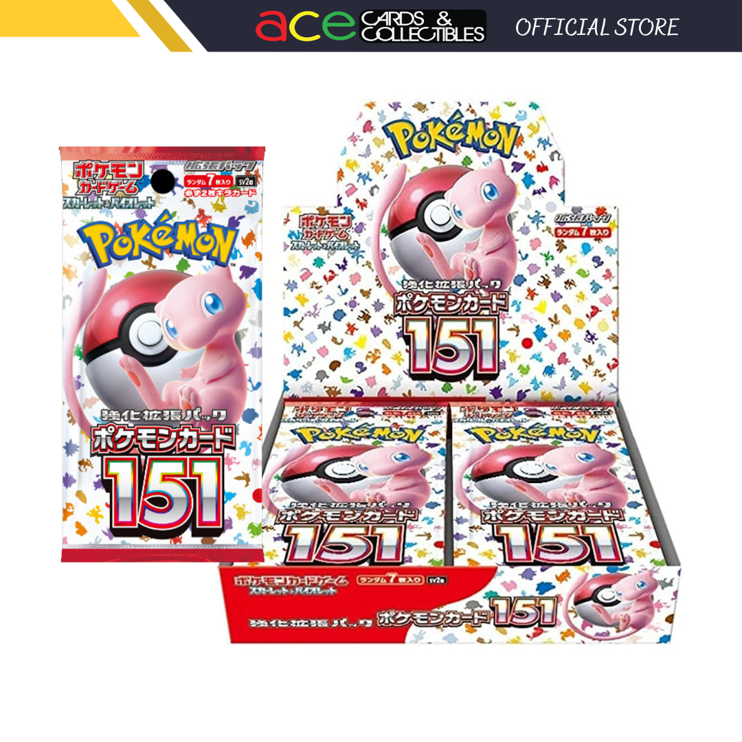 Pokémon TCG: Scarlet &amp; Violet 151 Booster (Japanese)-Single Pack (Random)-The Pokémon Company International-Ace Cards &amp; Collectibles