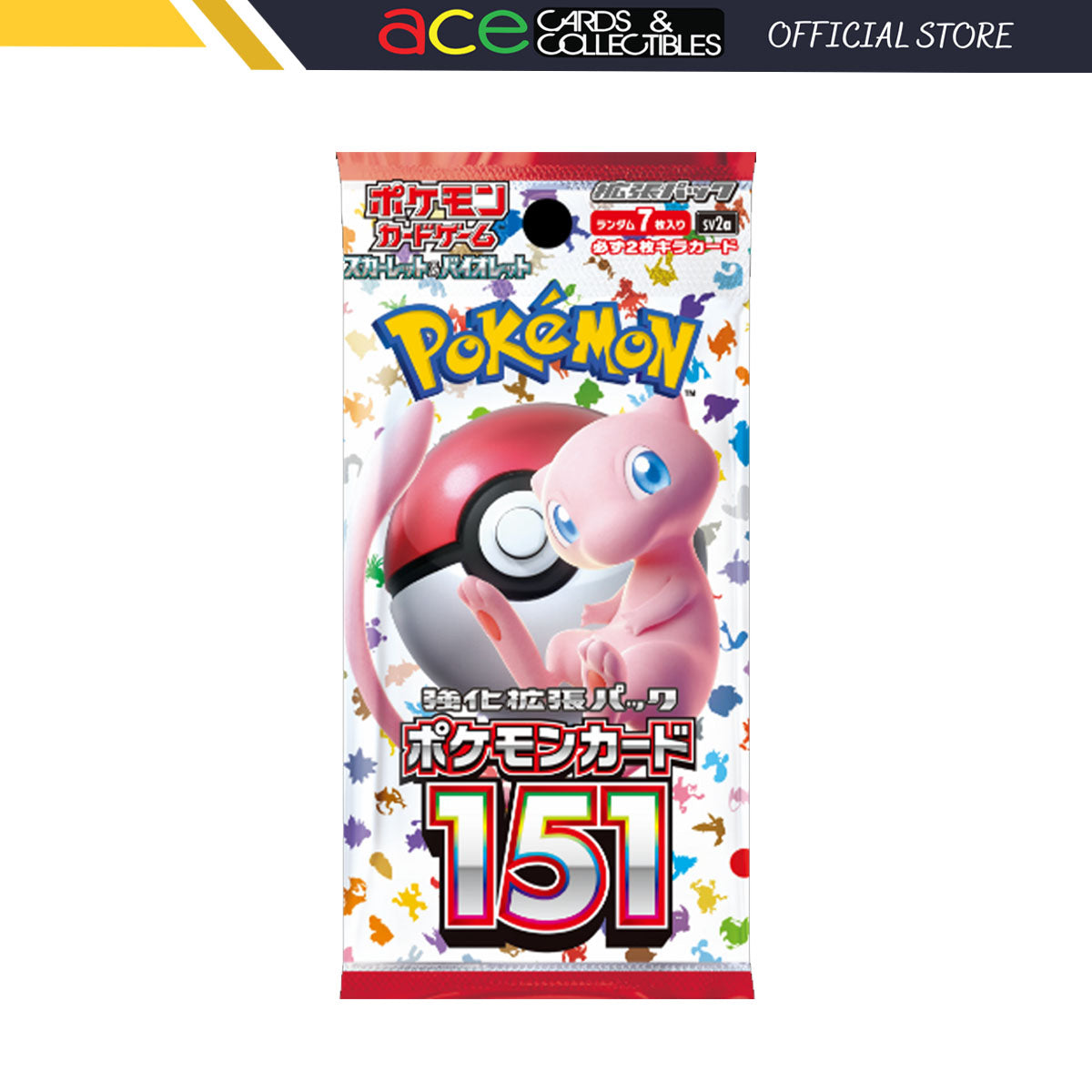 Pokémon TCG: Scarlet &amp; Violet 151 Booster Pack (Japanese)-The Pokémon Company International-Ace Cards &amp; Collectibles
