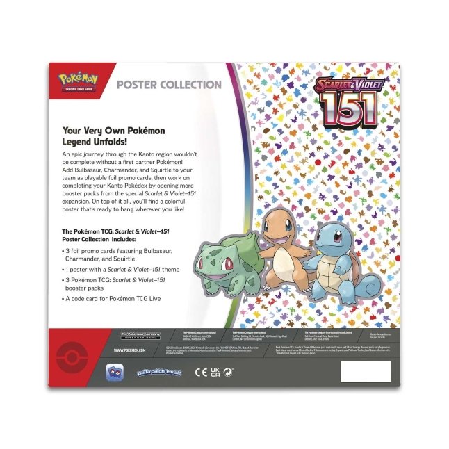 Pokémon TCG: Scarlet &amp; Violet-151 Poster Collection-The Pokémon Company International-Ace Cards &amp; Collectibles