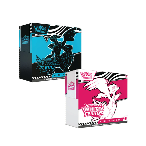Pokemon TCG: Scarlet & Violet Elite Trainer Box "Black Bolt & White Flare" (English)-Black Bolt-The Pokémon Company International-Ace Cards & Collectibles