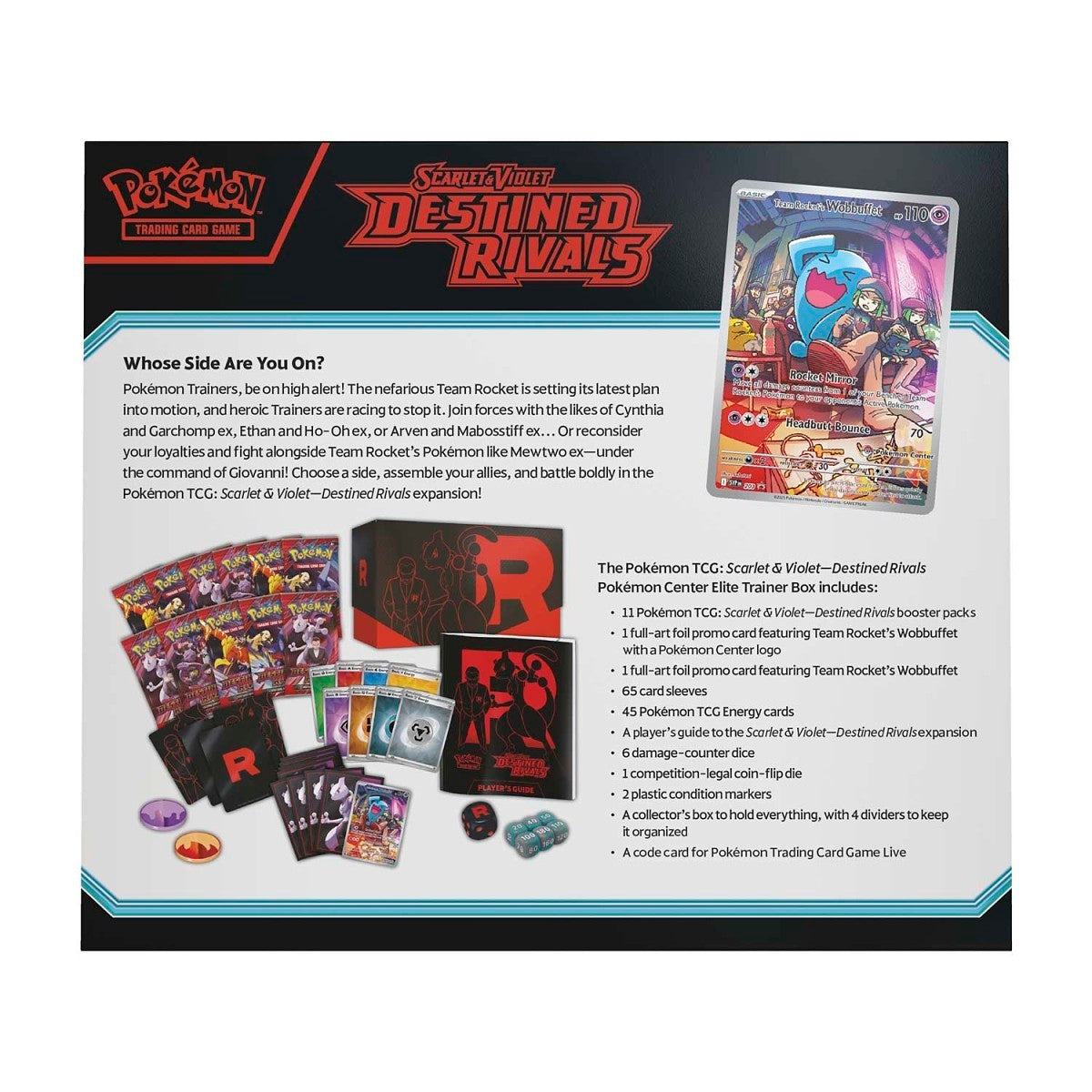 Pokemon TCG: Scarlet & Violet Elite Trainer Box "Destined Rivals" (English)-The Pokémon Company International-Ace Cards & Collectibles