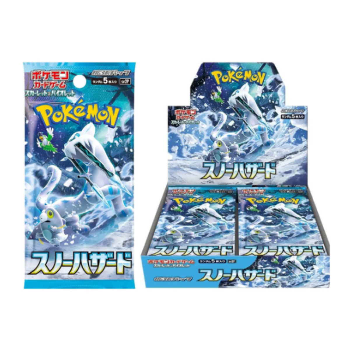 Pokémon TCG: Scarlet & Violet Expansion Pack Snow Hazard [SV2P] (Japanese)-Single Pack (Random)-The Pokémon Company International-Ace Cards & Collectibles