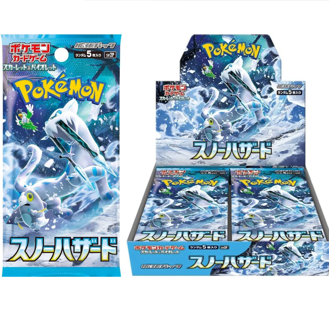 Pokémon TCG: Scarlet & Violet Expansion Pack Snow Hazard [SV2P] (Japanese)-Single Pack-The Pokémon Company International-Ace Cards & Collectibles