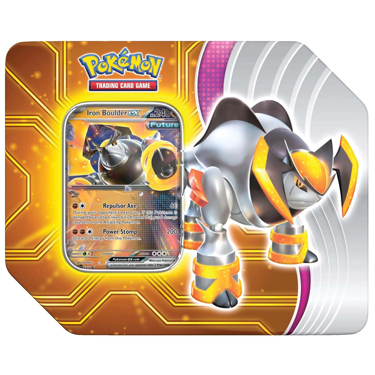 Pokemon TCG: Scarlet & Violet Paradox Destinies - Fall Ex Tins 2024 (5 Booster)-Set of 4-The Pokémon Company International-Ace Cards & Collectibles