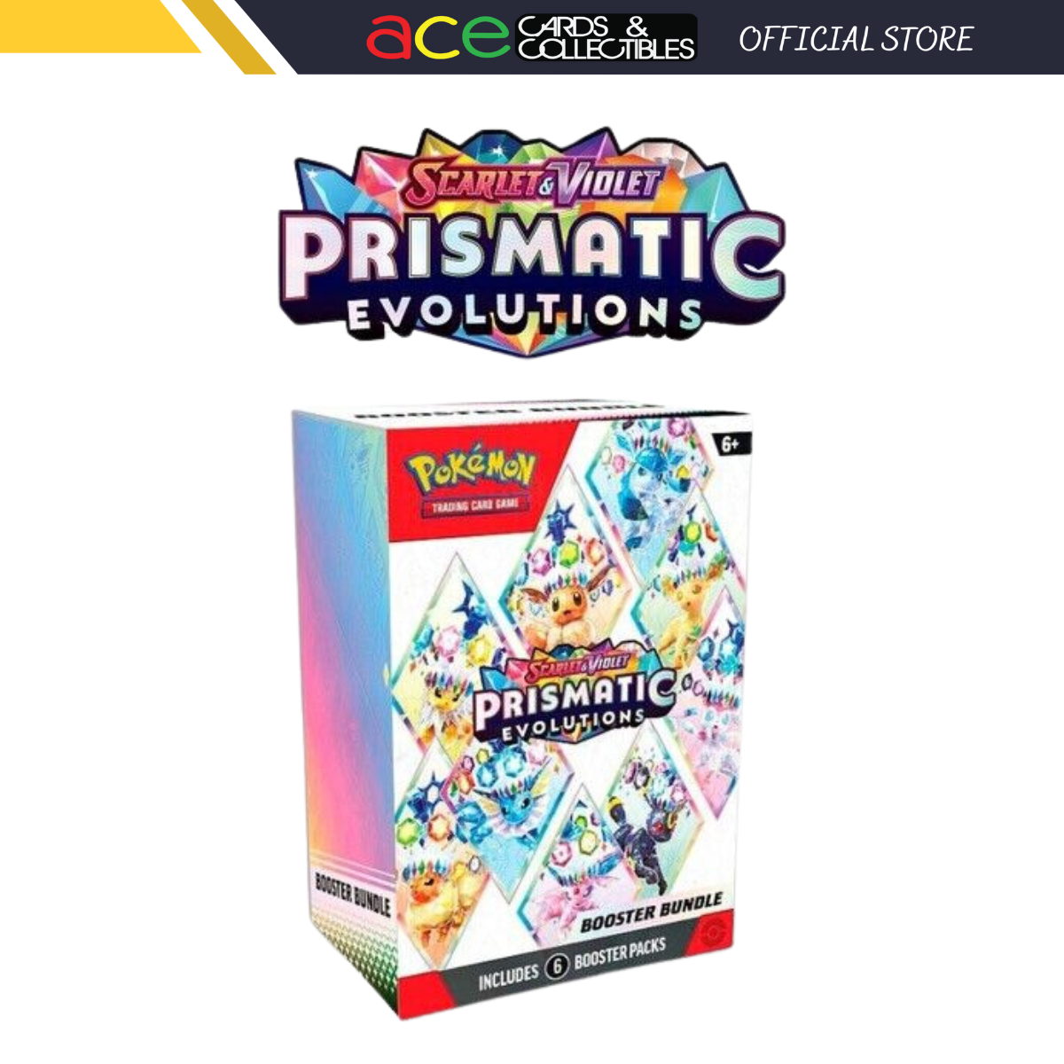 Pokemon TCG: Scarlet &amp; Violet-Prismatic Evolutions Booster Bundle-Deposit Payment-The Pokémon Company International-Ace Cards &amp; Collectibles