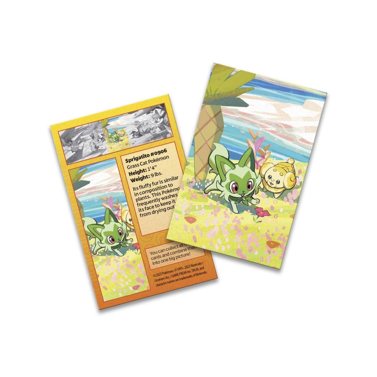 Pokemon TCG: Scarlet &amp; Violet SV01 Paldea Friends Mini Tin-Set of 5-The Pokémon Company International-Ace Cards &amp; Collectibles