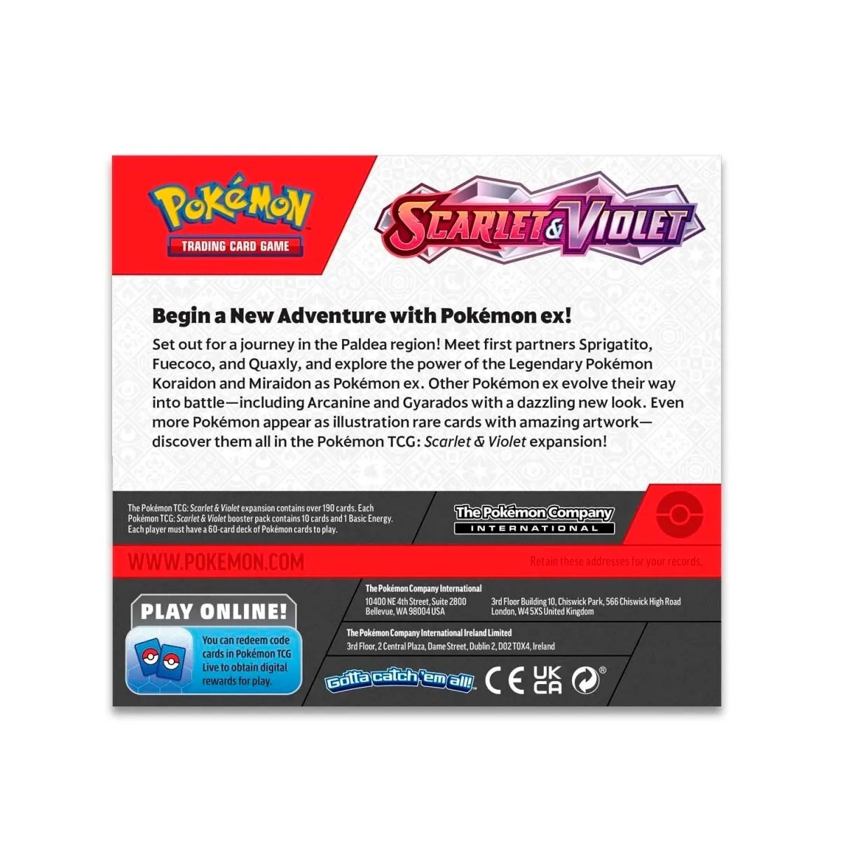 Pokémon TCG: Scarlet &amp; Violet SV1 Booster-Booster Pack-The Pokémon Company International-Ace Cards &amp; Collectibles