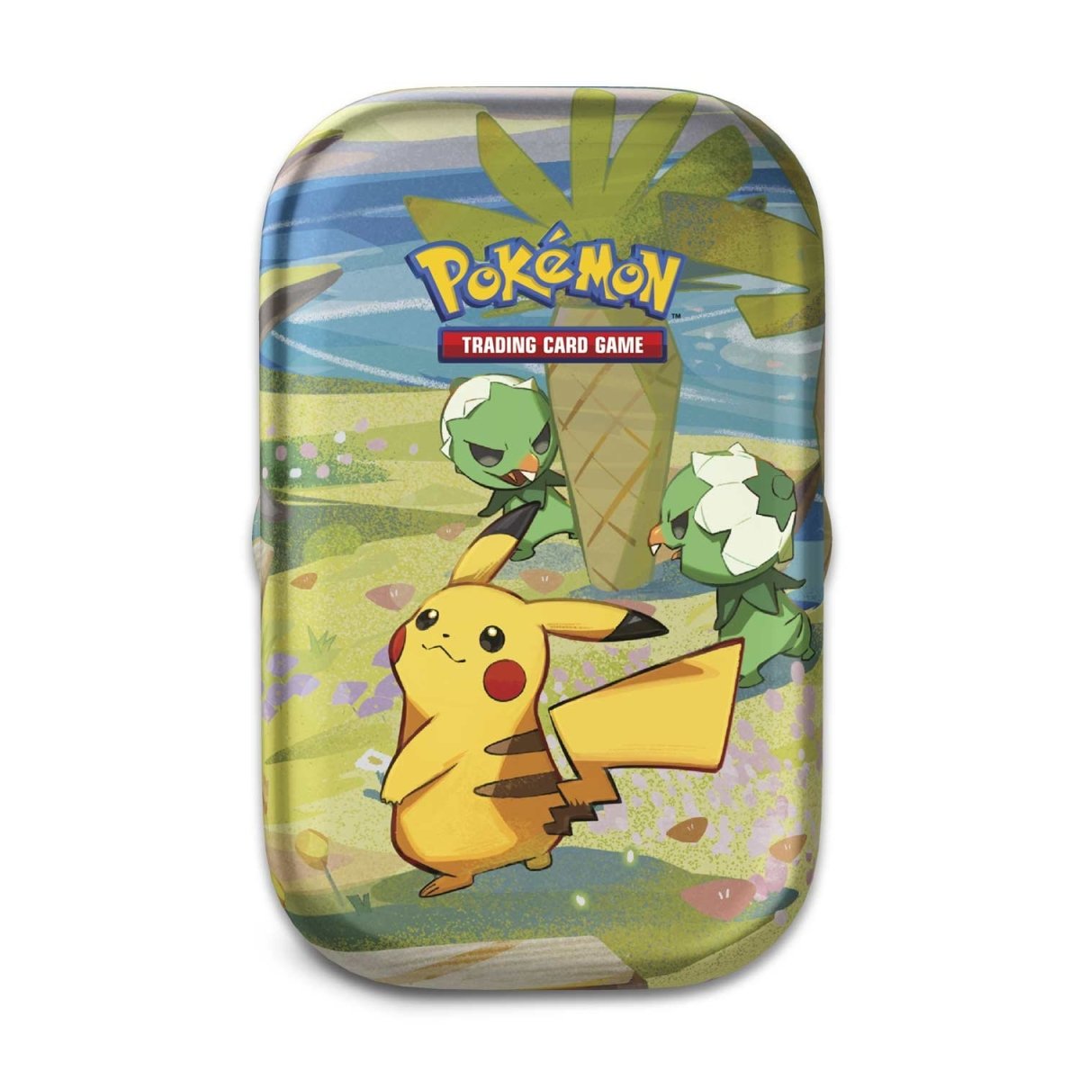 Pokemon TCG: Scarlet &amp; Violet SV1 Paldea Friends Mini Tin-Pikachu-The Pokémon Company International-Ace Cards &amp; Collectibles