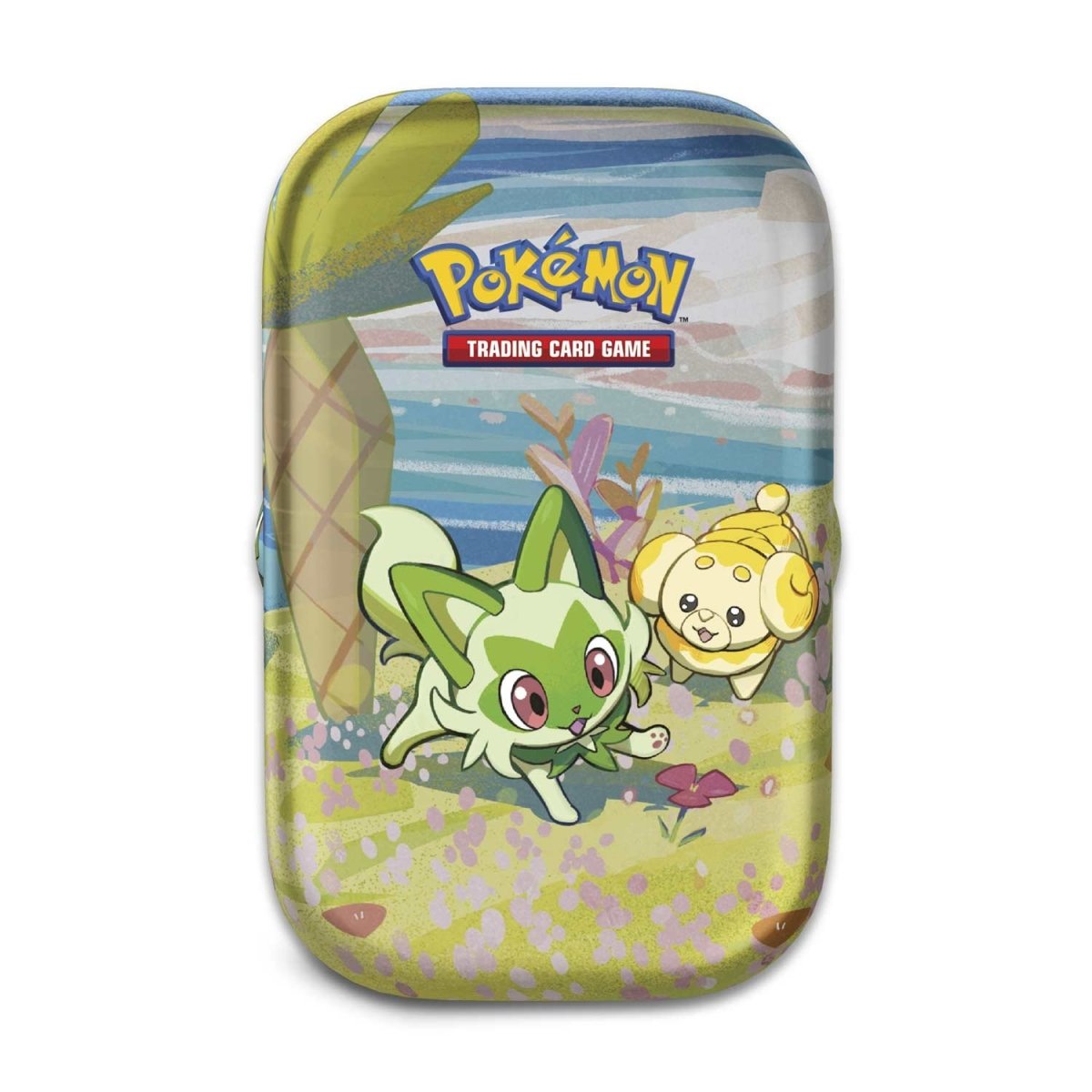 Pokemon TCG: Scarlet &amp; Violet SV1 Paldea Friends Mini Tin-Sprigatito-The Pokémon Company International-Ace Cards &amp; Collectibles