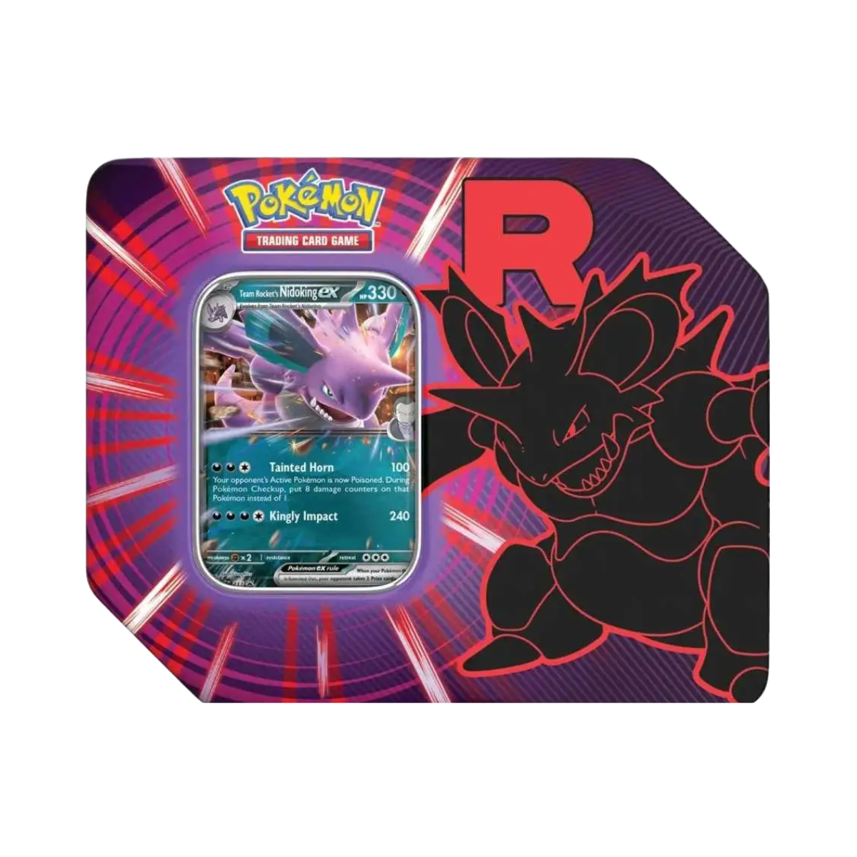 Pokemon TCG: Scarlet & Violet SV10 Destined Rivals Fall Ex Tins 2025-Mewtwo (4packs)-The Pokémon Company International-Ace Cards & Collectibles