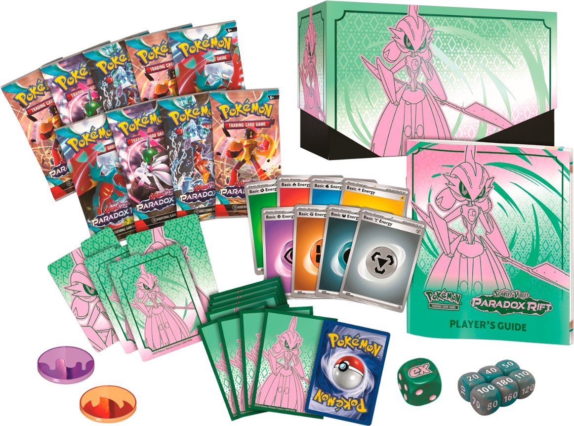paradox rift booster box pokemon center Scarlet & Violet Elite Trainer Sealed and mysterious anomalies Pokmon TCG: Scarlet & VioletParadox
