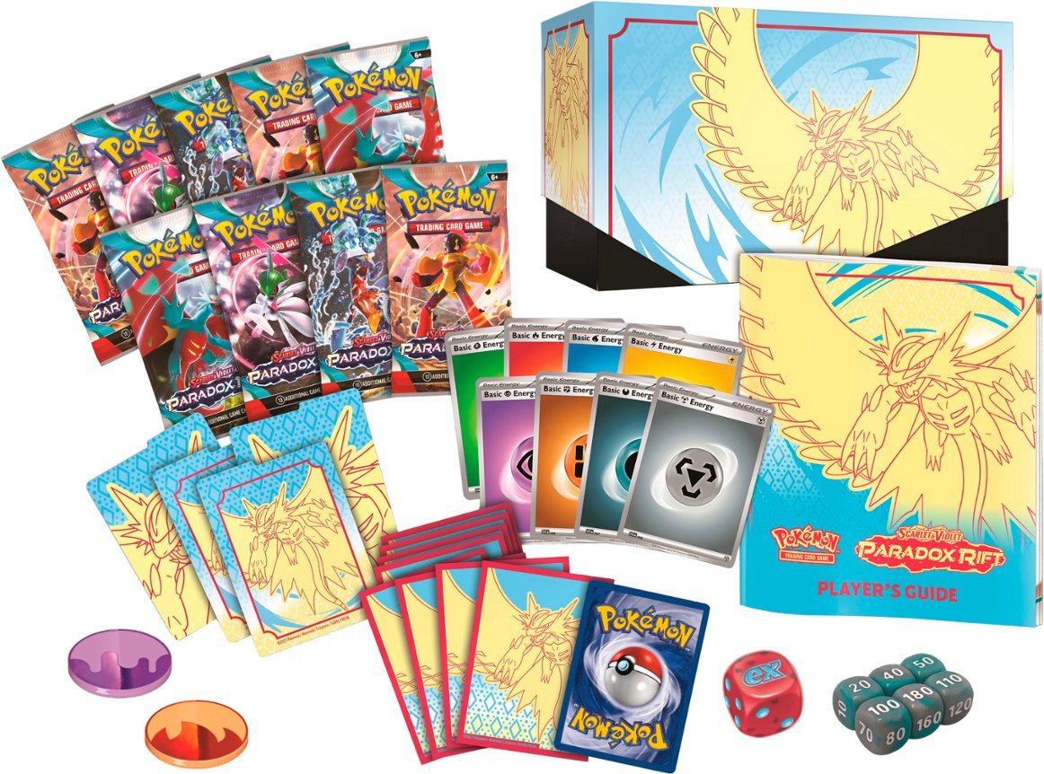 Pokemon TCG: Scarlet &amp; Violet SV4 Paradox Rift Elite Trainer Box-Both Design-The Pokémon Company International-Ace Cards &amp; Collectibles