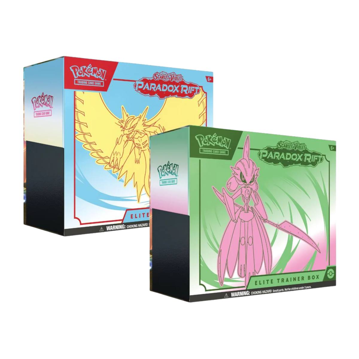 Pokemon TCG: Scarlet & Violet SV4 Paradox Rift Elite Trainer Box-Both Design-The Pokémon Company International-Ace Cards & Collectibles