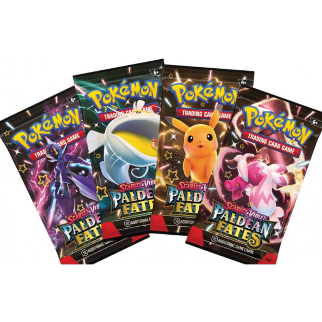pokemon trading card game paldean fates elite trainer box Pokemon TCG: Scarlet & Violet SV4.5 Paldean Fates Elite Trainer Box