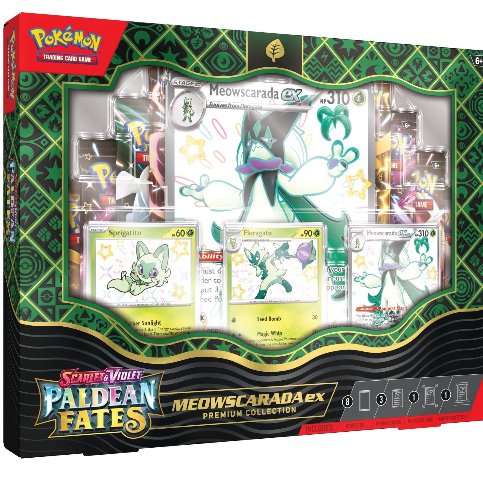 Pokemon TCG: Scarlet & Violet SV4.5 Paldean Fates Premium Collection-Set Of 3-The Pokémon Company International-Ace Cards & Collectibles