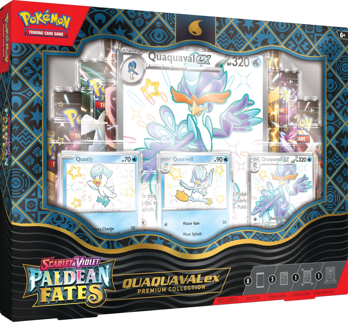 Pokemon TCG: Scarlet & Violet SV4.5 Paldean Fates Premium Collection-Meowscarada ex-The Pokémon Company International-Ace Cards & Collectibles