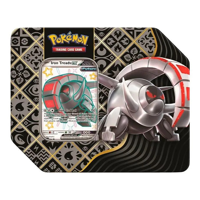 Pokemon TCG: Scarlet & Violet SV4.5 Paldean Fates Tins (5 Booster)-Shiny Charizard ex-The Pokémon Company International-Ace Cards & Collectibles