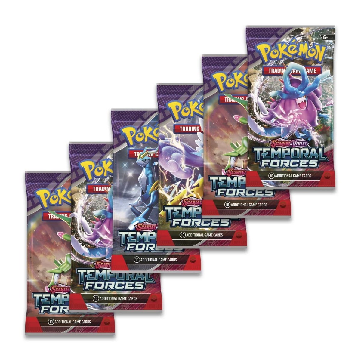 Pokémon TCG: Scarlet &amp; Violet SV5 Temporal Forces Booster Bundle-The Pokémon Company International-Ace Cards &amp; Collectibles