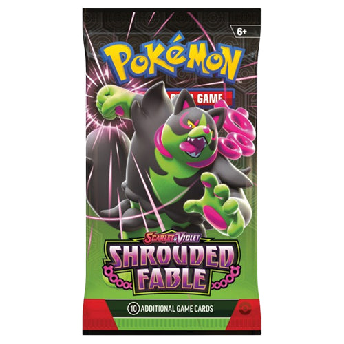 Pokemon TCG: Scarlet &amp; Violet SV6.5 Shrouded Fable Booster Pack-The Pokémon Company International-Ace Cards &amp; Collectibles