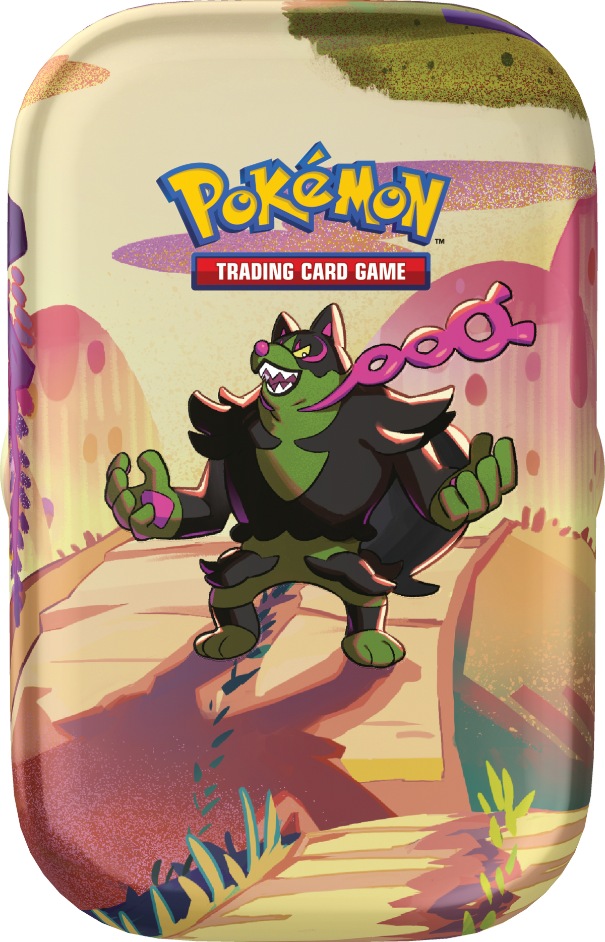 Pokemon TCG: Scarlet &amp; Violet SV6.5 Shrouded Fable Mini Tin-Okidogi-The Pokémon Company International-Ace Cards &amp; Collectibles