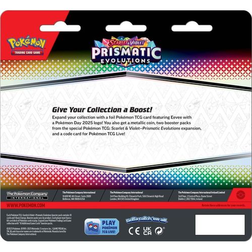 Pokémon TCG: Scarlet & Violet SV8.5 Prismatic Evolutions 2-Pack Blister (English)-The Pokémon Company International-Ace Cards & Collectibles