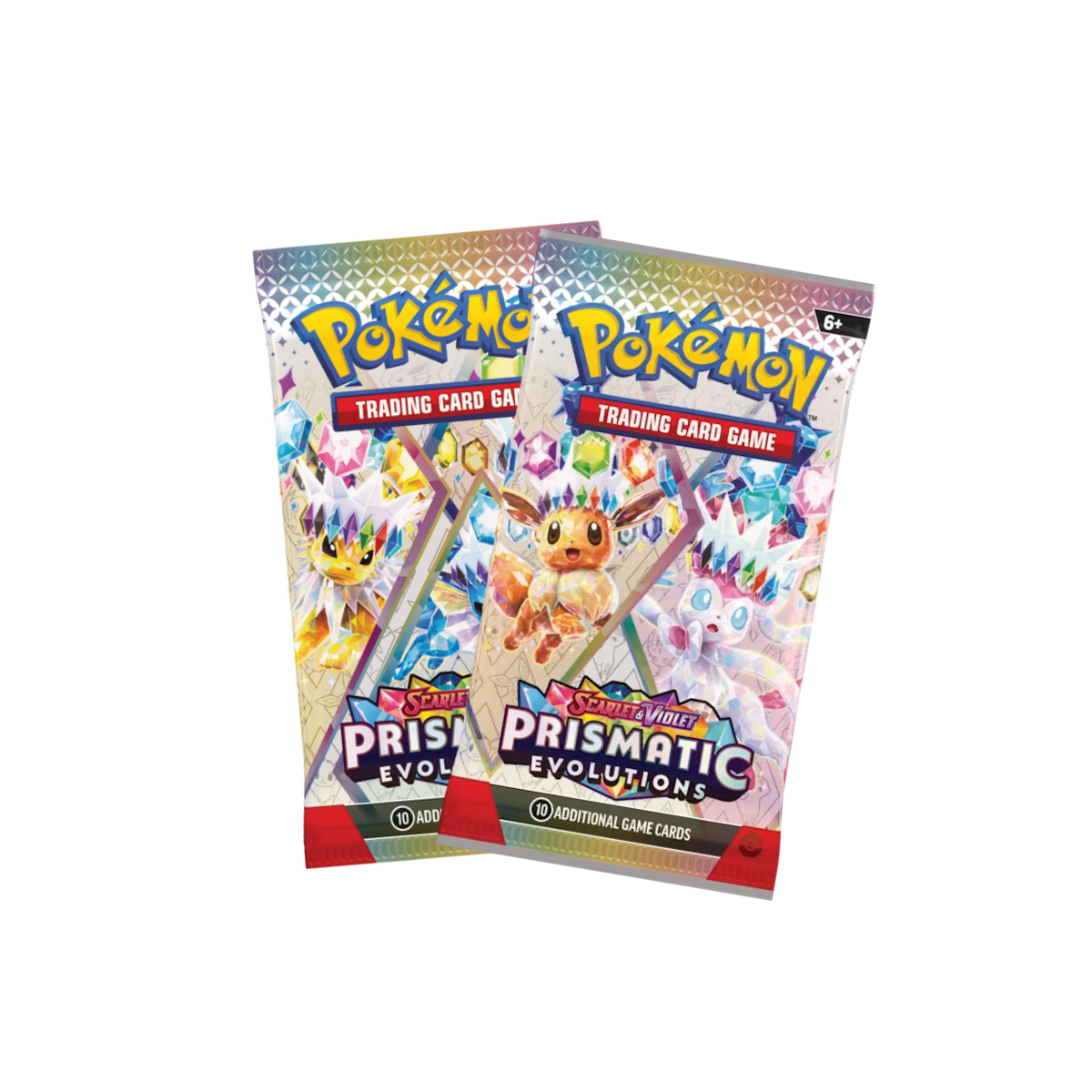 pokemon sv8 5 scarlet and violet prismatic evolutions booster pack Pokémon TCG: & SV8.5 2-Pack Bliste live Variant:[MODERATELY PLAYED] Mewtwo & Mew quality craftsmanship Valuable Energy Cards! :
