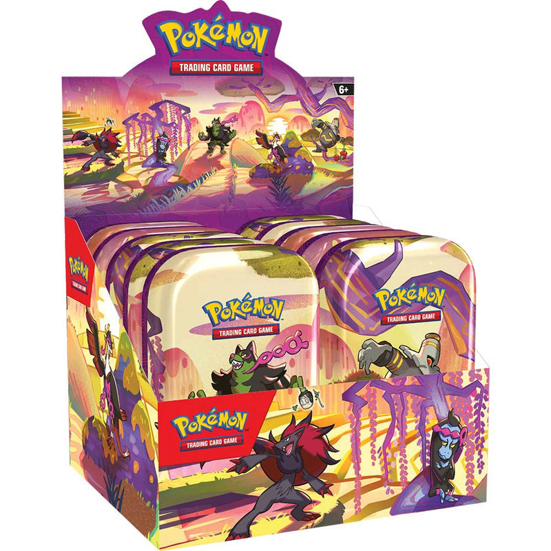 Pokemon TCG: Scarlet & Violet Series Mini Tins Paldean Fates / Shrouded Fable (Sealed Set of 10 Tins)-Paldean Fates-The Pokémon Company International-Ace Cards & Collectibles