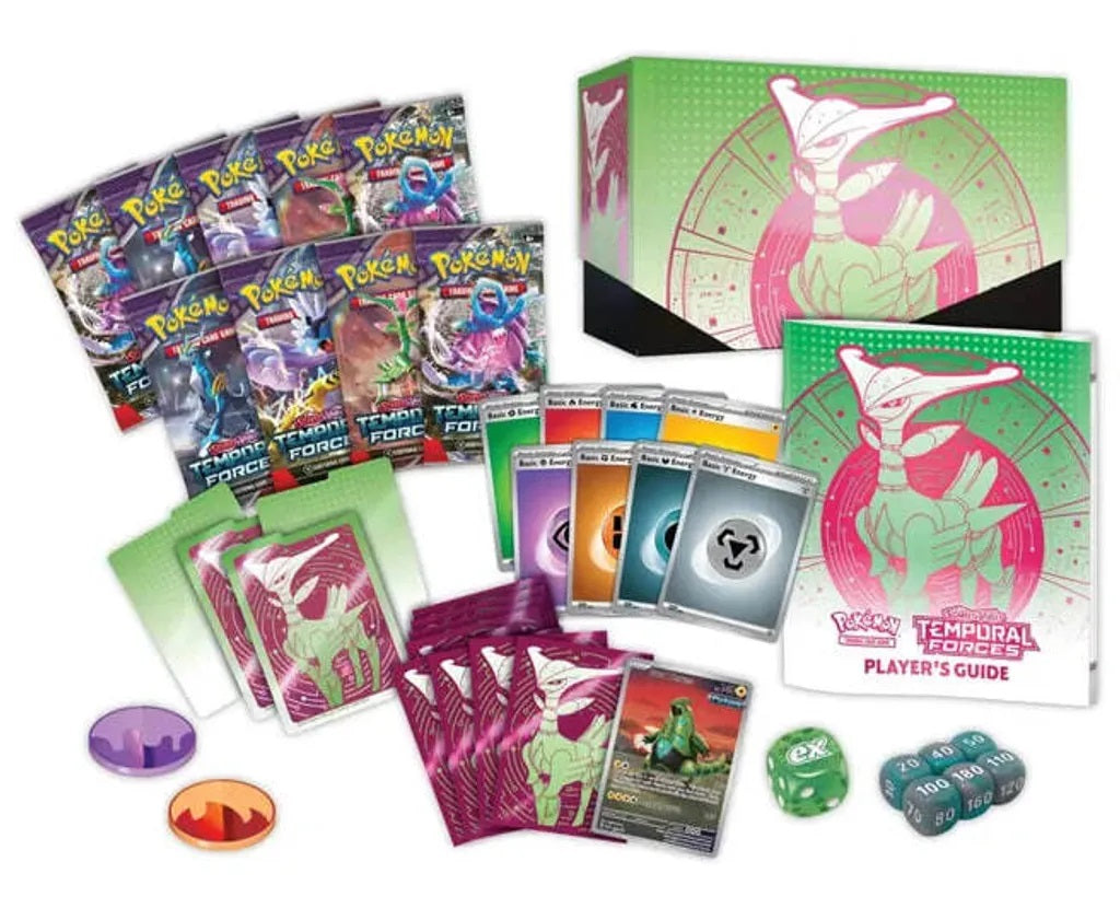 Pokemon TCG: Scarlet &amp; Violet Temporal Forces SV5 Elite Trainer Box-Both Design-The Pokémon Company International-Ace Cards &amp; Collectibles